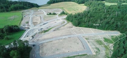 Illustrerad karta över fastigheten eller området