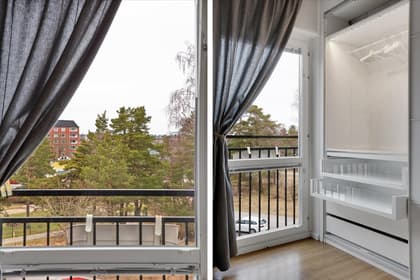 Balkong eller utsiktsbild