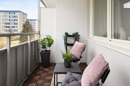 Balkong eller utsiktsbild