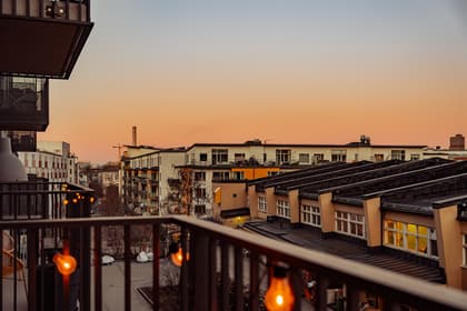 Balkong eller utsiktsbild