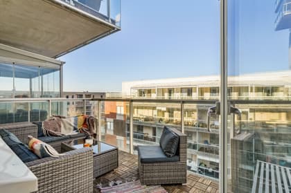 Balkong eller utsiktsbild