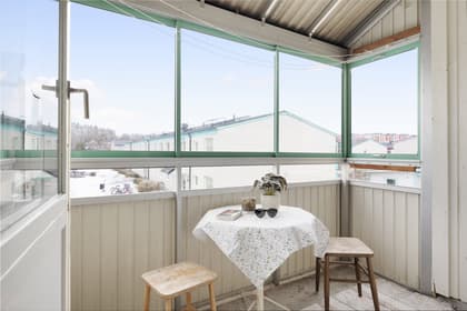 Balkong eller utsiktsbild