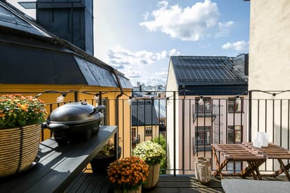 Balkong eller utsiktsbild