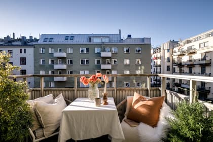 Balkong eller utsiktsbild