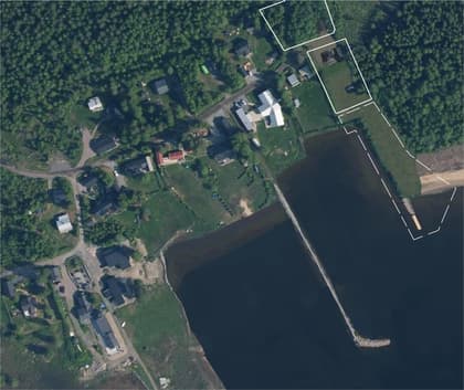 Illustrerad karta över fastigheten eller området