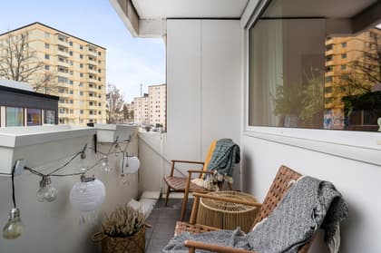 Balkong eller utsiktsbild