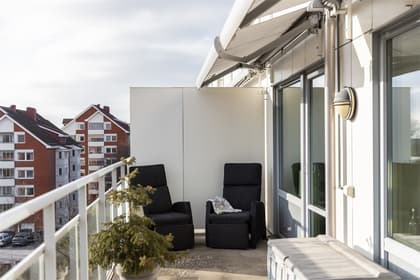 Balkong eller utsiktsbild