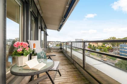 Balkong eller utsiktsbild