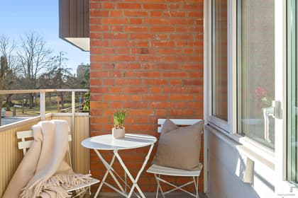 Balkong eller utsiktsbild