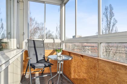 Balkong eller utsiktsbild