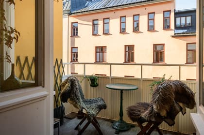 Balkong eller utsiktsbild