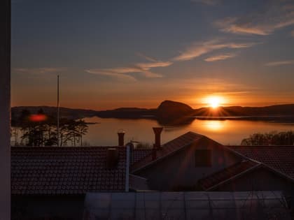 Balkong eller utsiktsbild