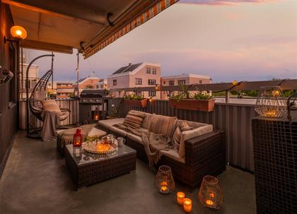 Balkong eller utsiktsbild