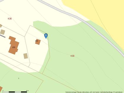 Illustrerad karta över fastigheten eller området