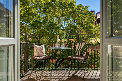 Balkong eller utsiktsbild