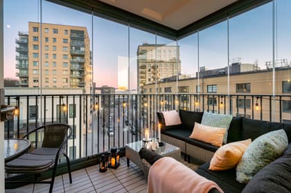 Balkong eller utsiktsbild