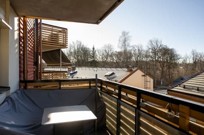 Balkong eller utsiktsbild