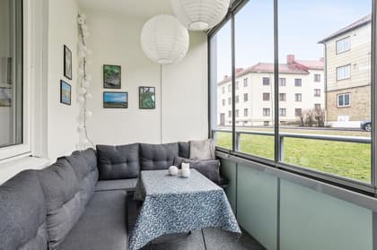 Balkong eller utsiktsbild