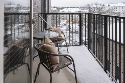 Balkong eller utsiktsbild