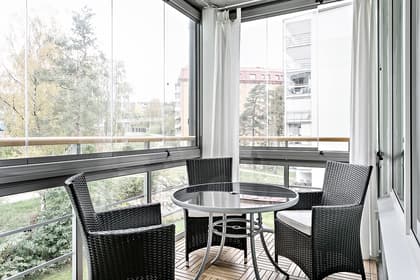 Balkong eller utsiktsbild