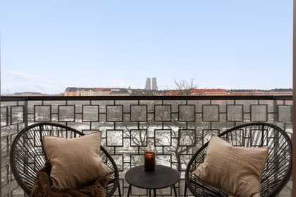 Balkong eller utsiktsbild