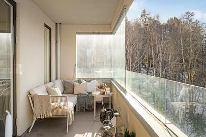 Balkong eller utsiktsbild