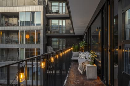 Balkong eller utsiktsbild