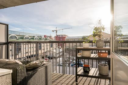 Balkong eller utsiktsbild