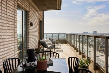 Balkong eller utsiktsbild