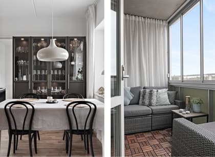 Balkong eller utsiktsbild