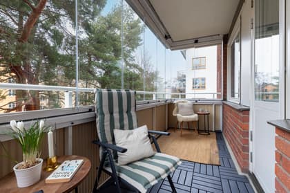 Balkong eller utsiktsbild