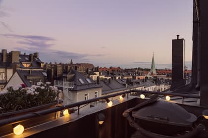 Balkong eller utsiktsbild