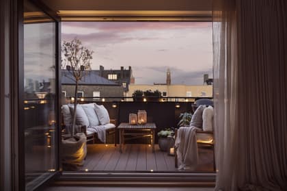 Balkong eller utsiktsbild