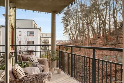 Balkong eller utsiktsbild