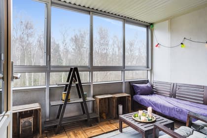 Balkong eller utsiktsbild