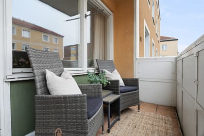 Balkong eller utsiktsbild