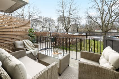 Balkong eller utsiktsbild