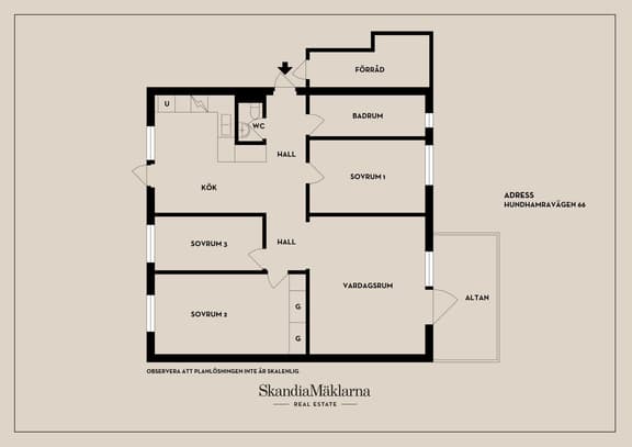 Hundhamravägen 66, Botkyrka
