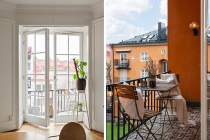 Balkong eller utsiktsbild