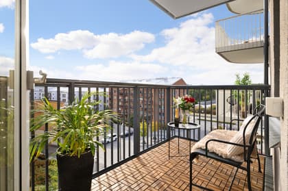 Balkong eller utsiktsbild