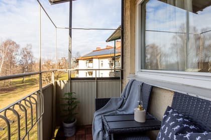 Balkong eller utsiktsbild