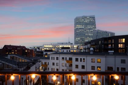 Balkong eller utsiktsbild