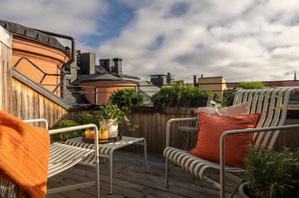 Balkong eller utsiktsbild