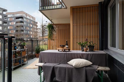 Balkong eller utsiktsbild