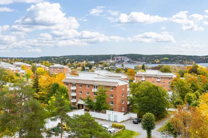 Balkong eller utsiktsbild