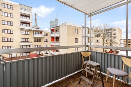 Balkong eller utsiktsbild