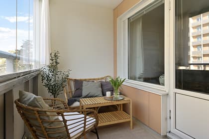 Balkong eller utsiktsbild