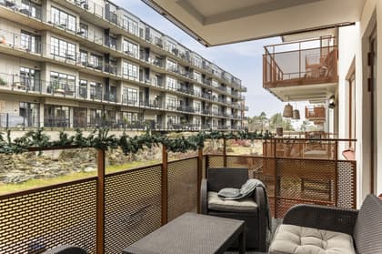 Balkong eller utsiktsbild