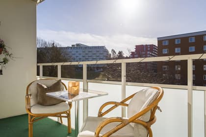 Balkong eller utsiktsbild