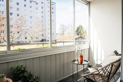 Balkong eller utsiktsbild